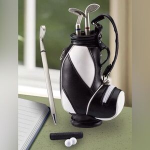 Brookstone Golf Club Pen Set. Luxury, Collectible gift.